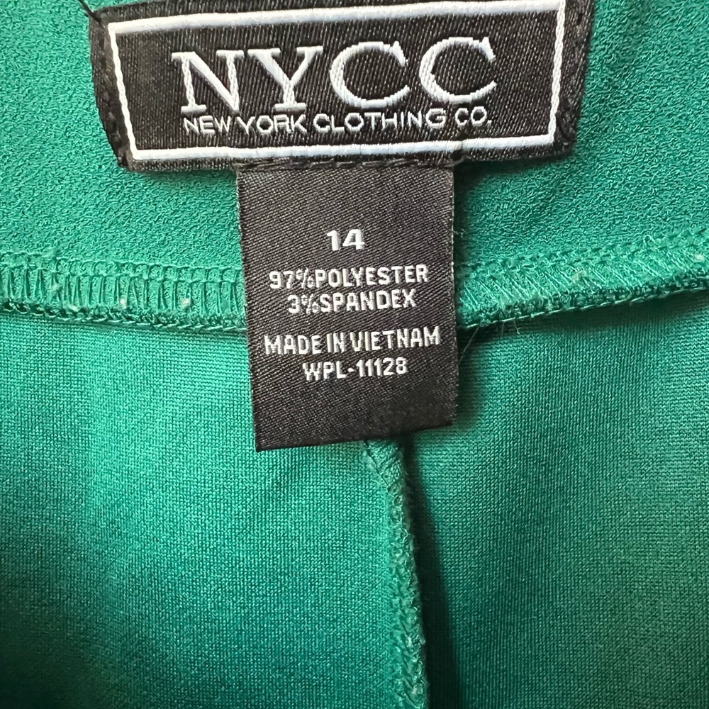 Green Polyester Pant - image 2